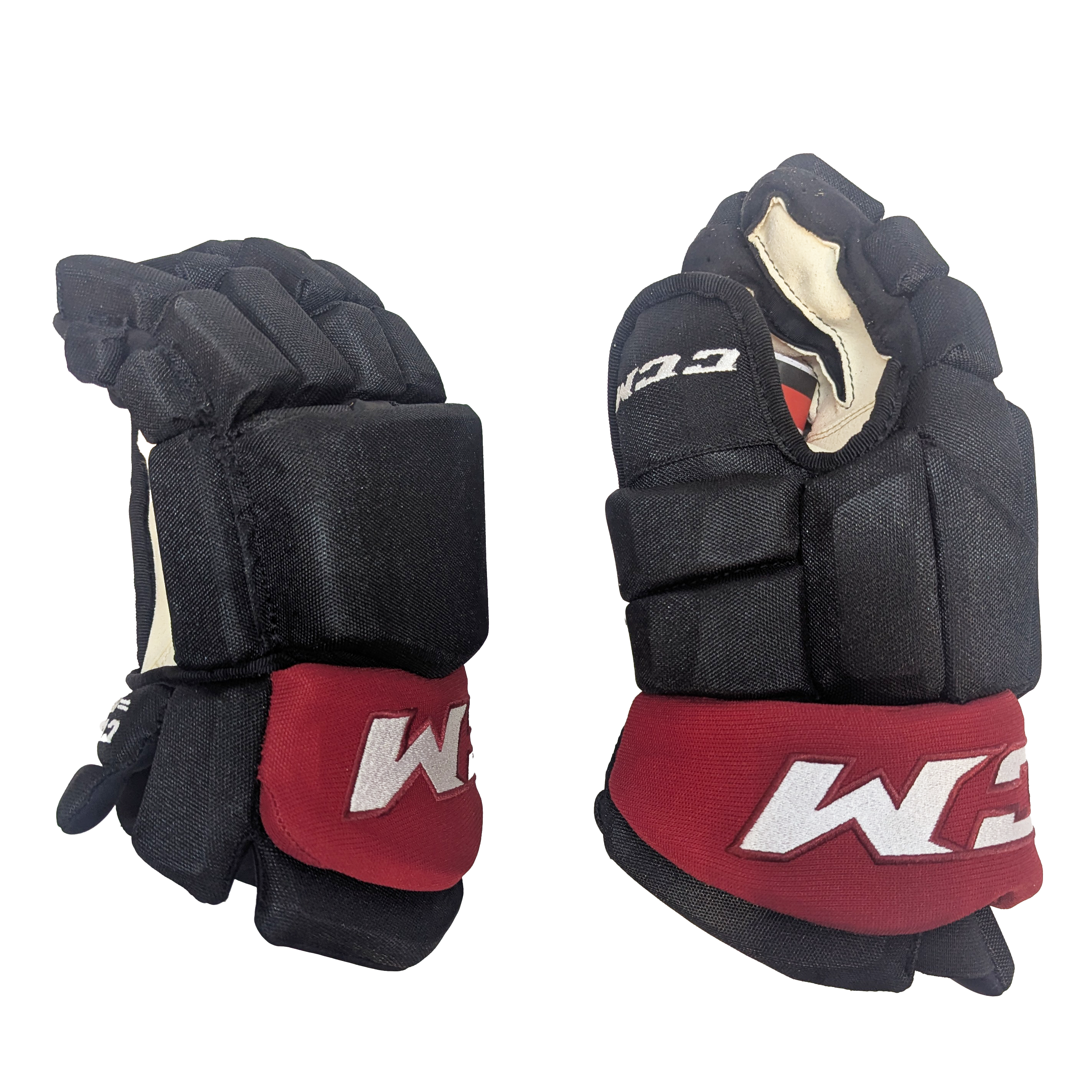 CCM HGTKPP - Gant NHL Pro Stock - Coyotes de l'Arizona (noir/bourgogne)
